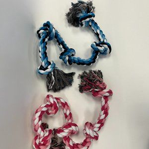 Twisted Rope with five knots